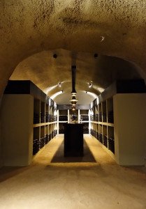 Merus' beautiful wine cave