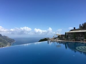 Views for days at the Belmond Hotel Caruso