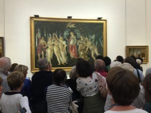 Botticelli's Primavera at Ufizzi