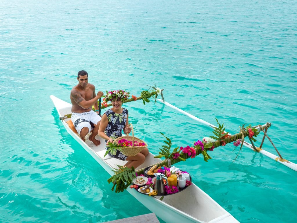 Canoe Breakfast at St. Regis Bora Bora